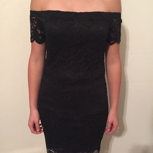 Black Lace Dress